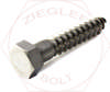 1/4 X 1 HEX LAG BOLT 18-8 STAINLESS