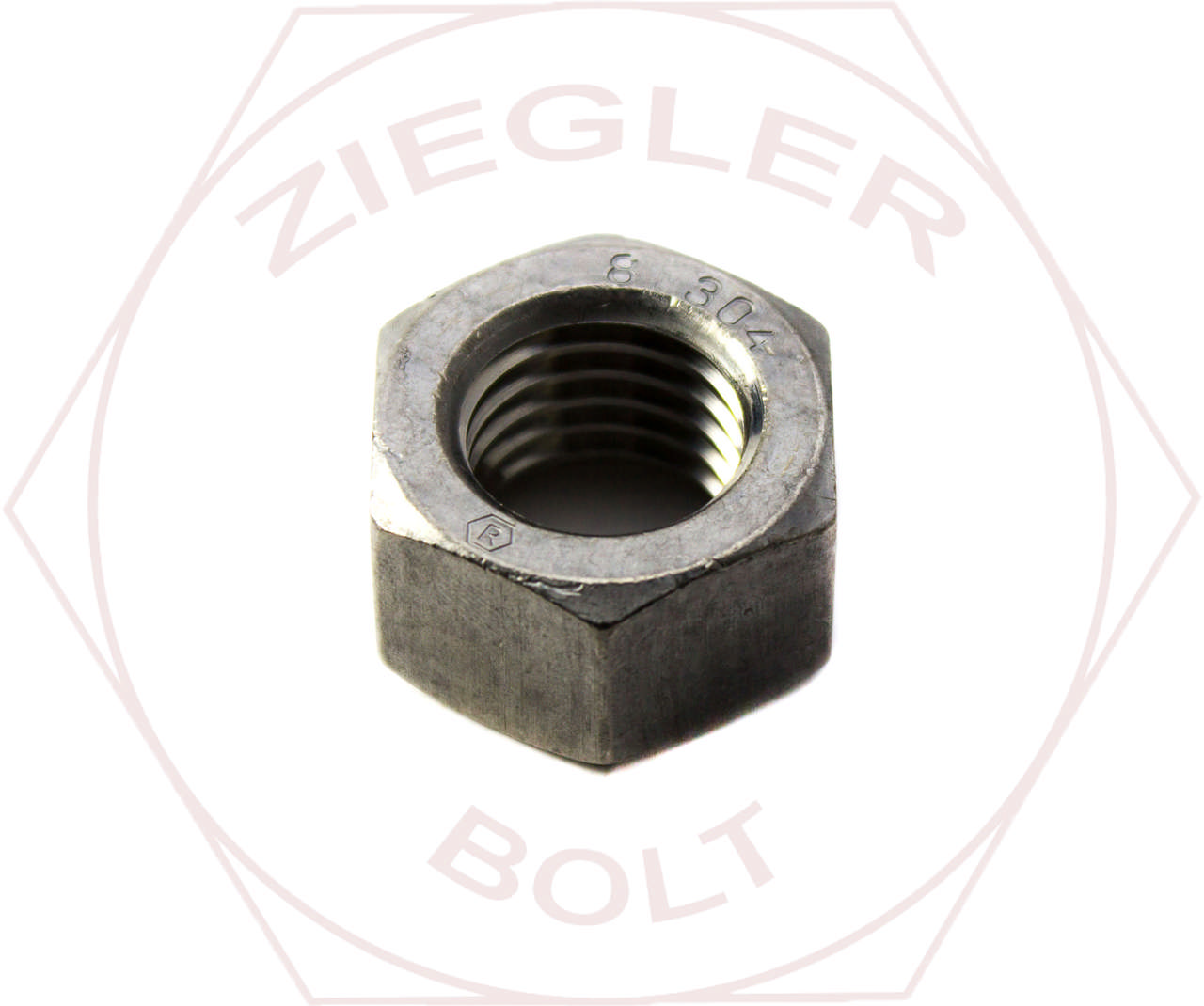 5/16-18 HEX FINISH NUT DOMESTIC 18-8 STAINLESS