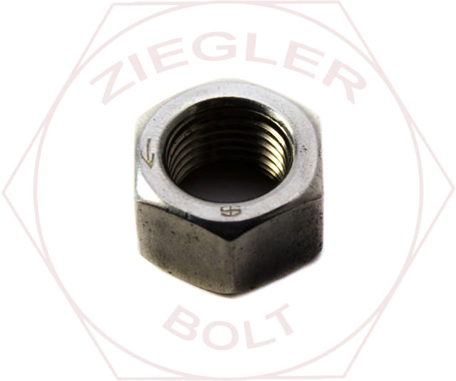 5/16-24 LEFT HAND FIN HEX NUT FINE THREAD 18-8 SS