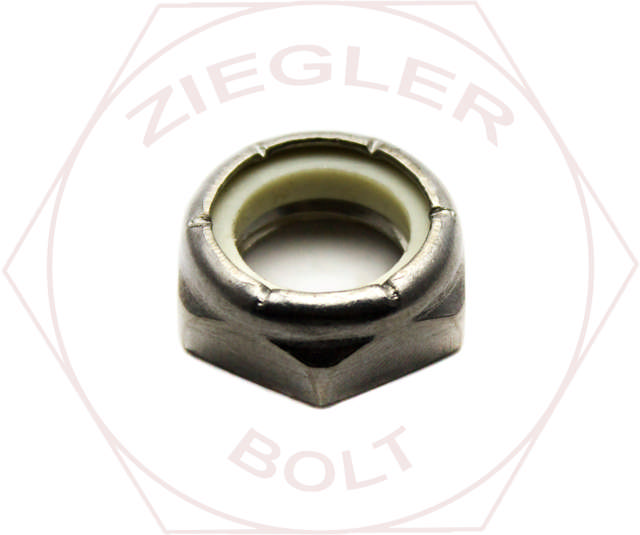1/2-13 THIN NYLON-INSERT LOCKNUT 18-8 STAINLESS