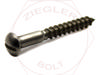 #4 X 3/8 SLOT ROUND W/S 18-8 STAINLESS