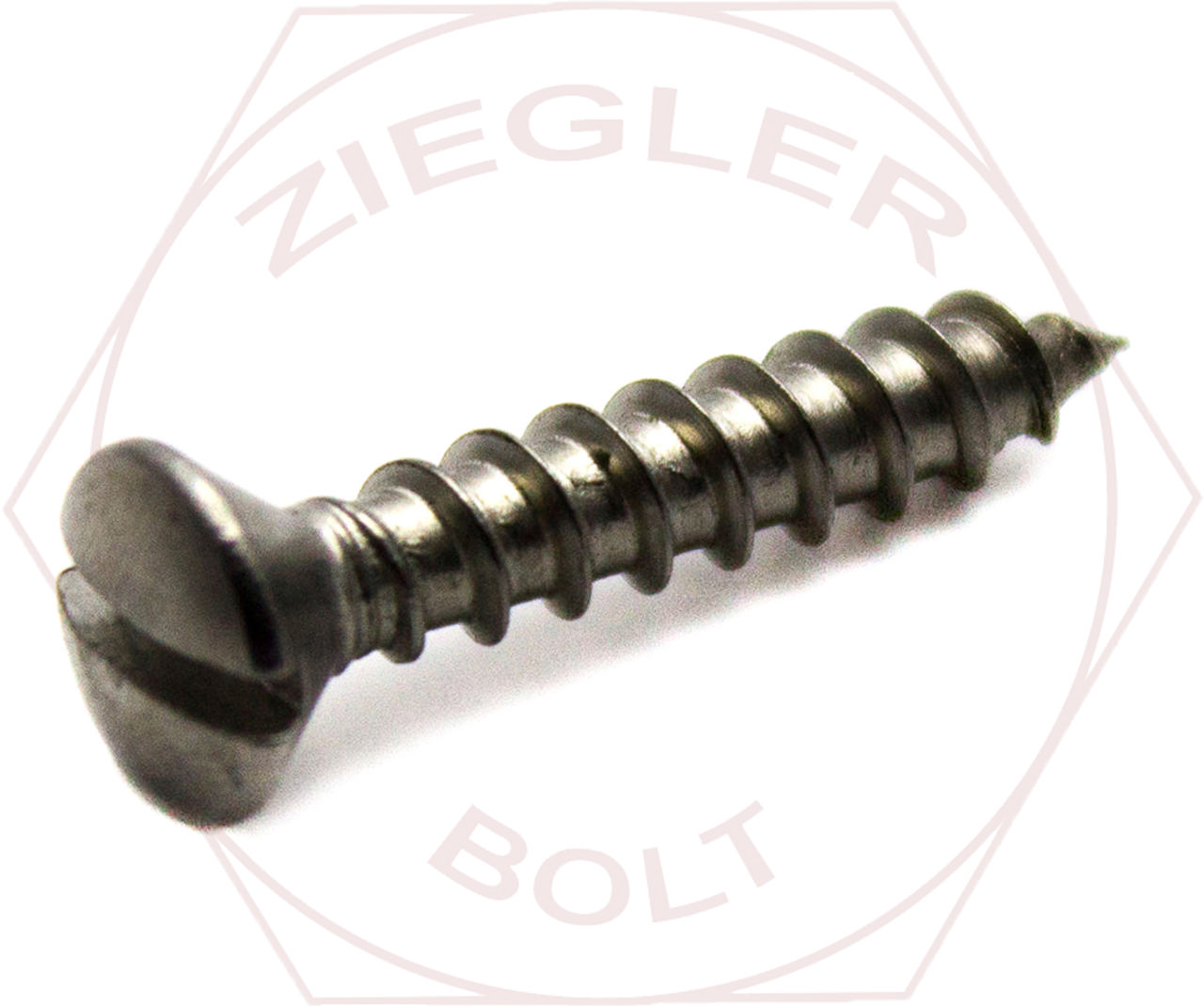#4 X 1/2 SLOT OVAL W/S 18-8 STAINLESS