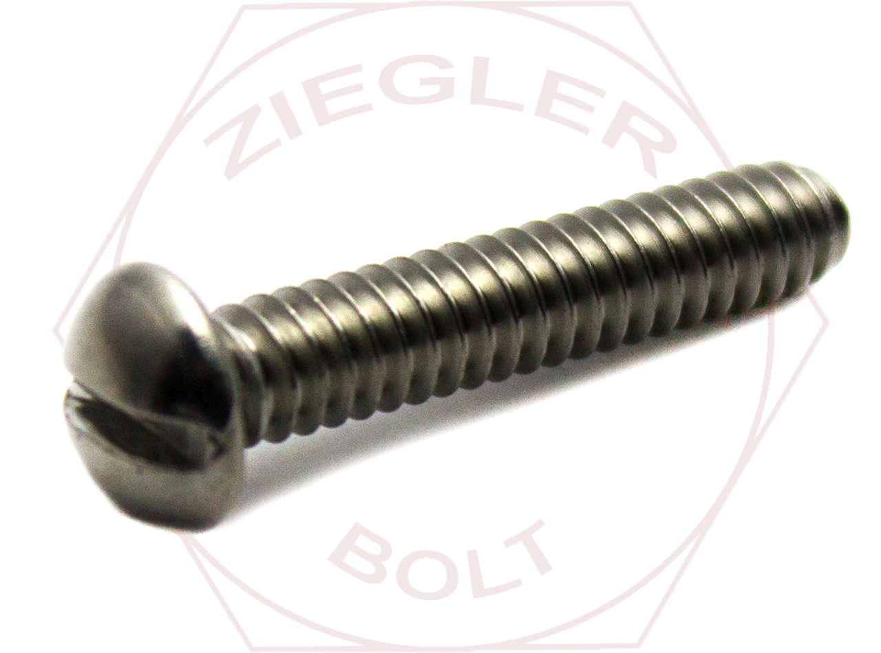 5/16-18 X 2-1/2 SLOT ROUND M/S 18-8 STAINLESS