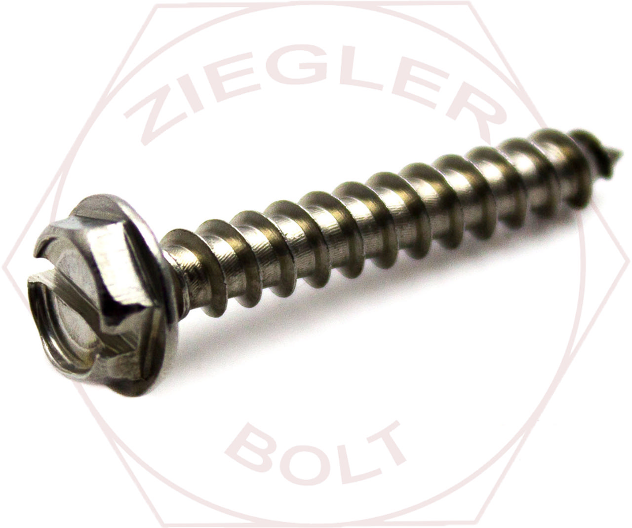 1/4-14 X 1 SLOT IND HEX WASH T/S 18-8 STAINLESS