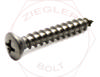 4-24 X 1 PHIL OVAL T/S 18-8 STAINLESS