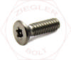 1/4-20 X 1-1/2 TORX FLAT HD.SECURITY SCREW 18-8 SS