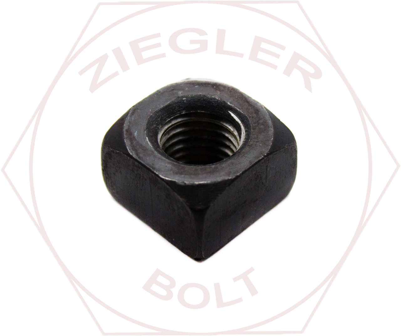 1-1/8-7 HEAVY SQUARE NUT A563A PLAIN