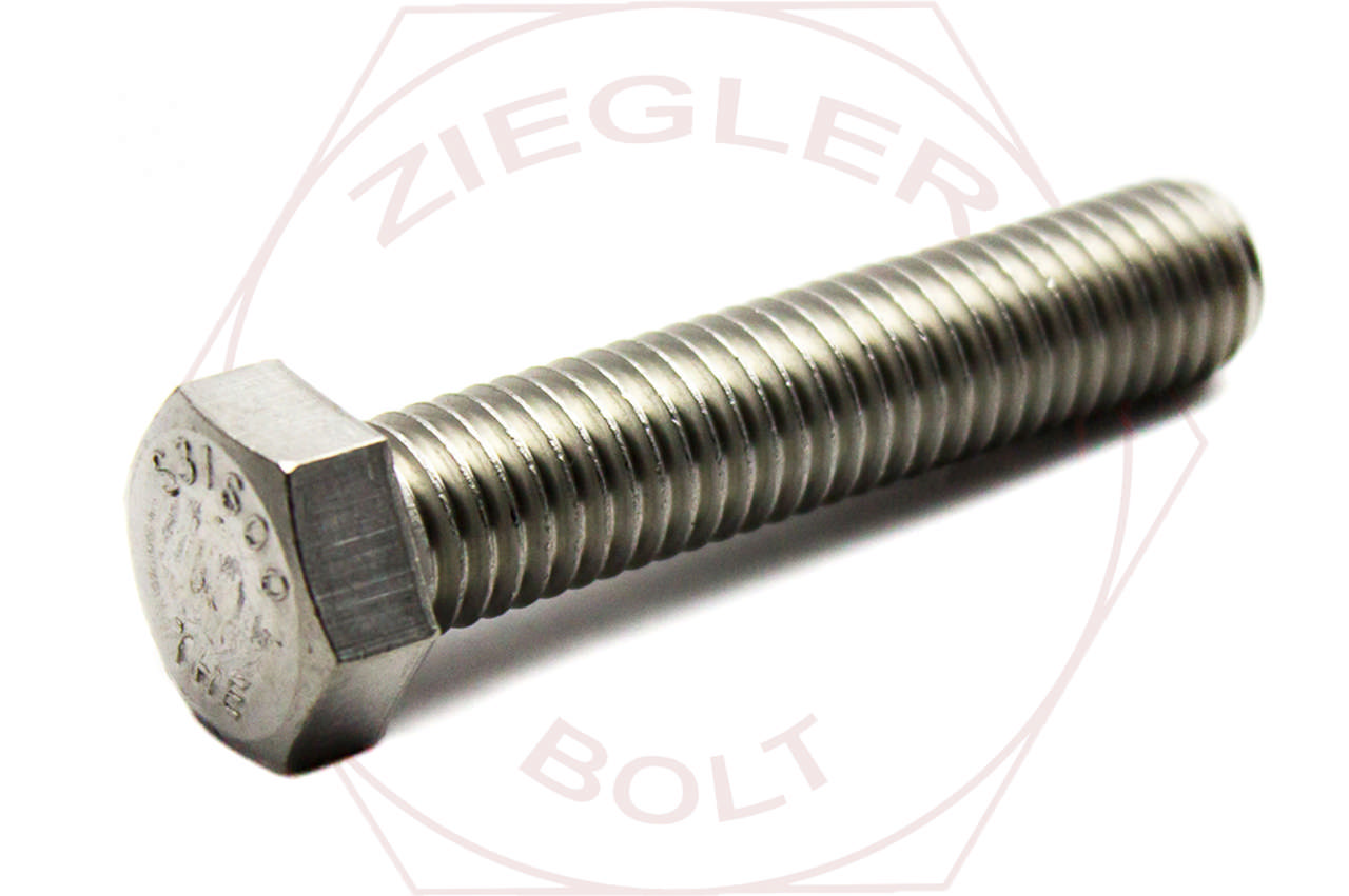 5/8-11 X 6-1/2 HEX TAP BOLT 316 STAINLESS
