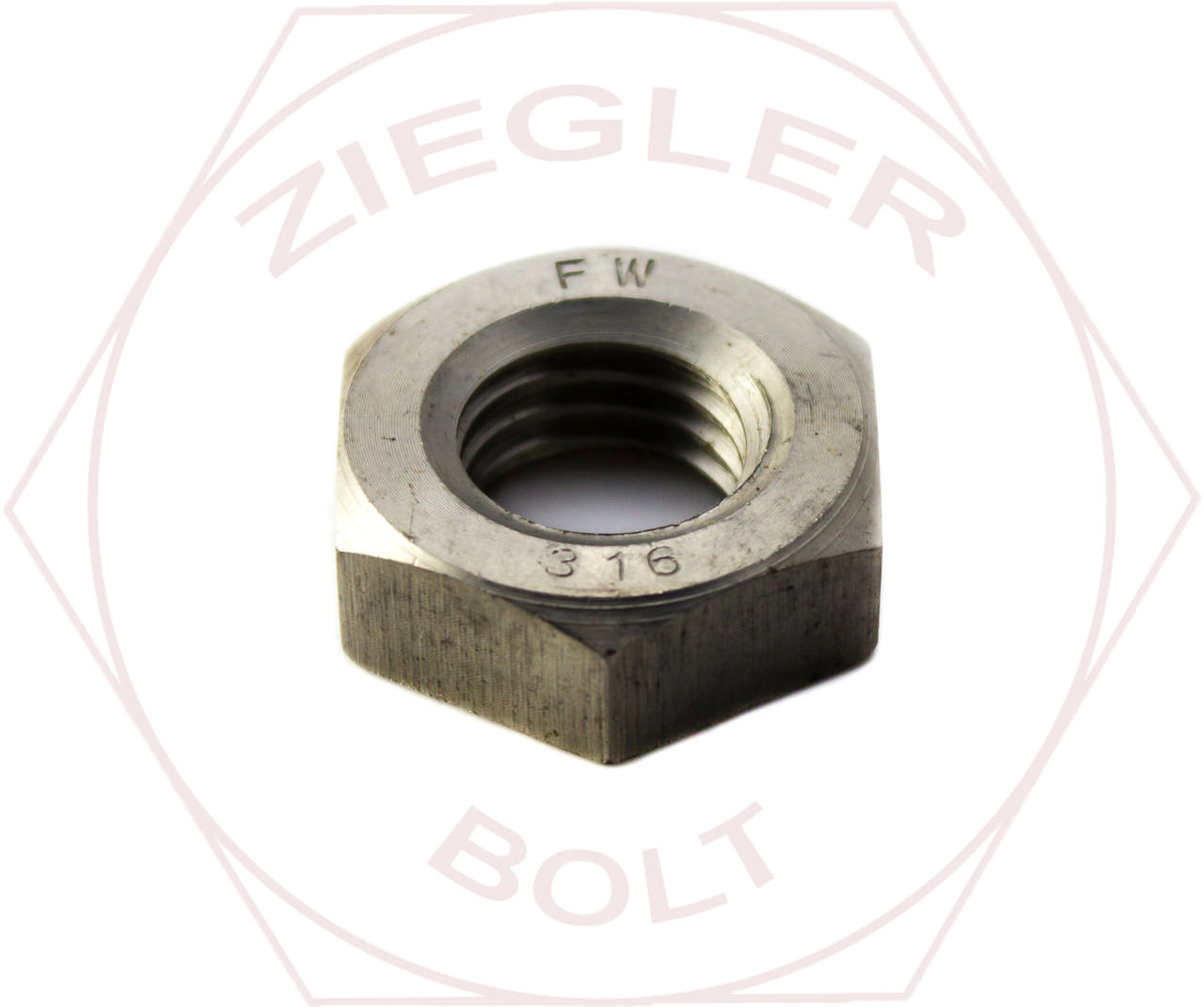 5/16-18 HEAVY HEX JAM NUT 316 STAINLESS
