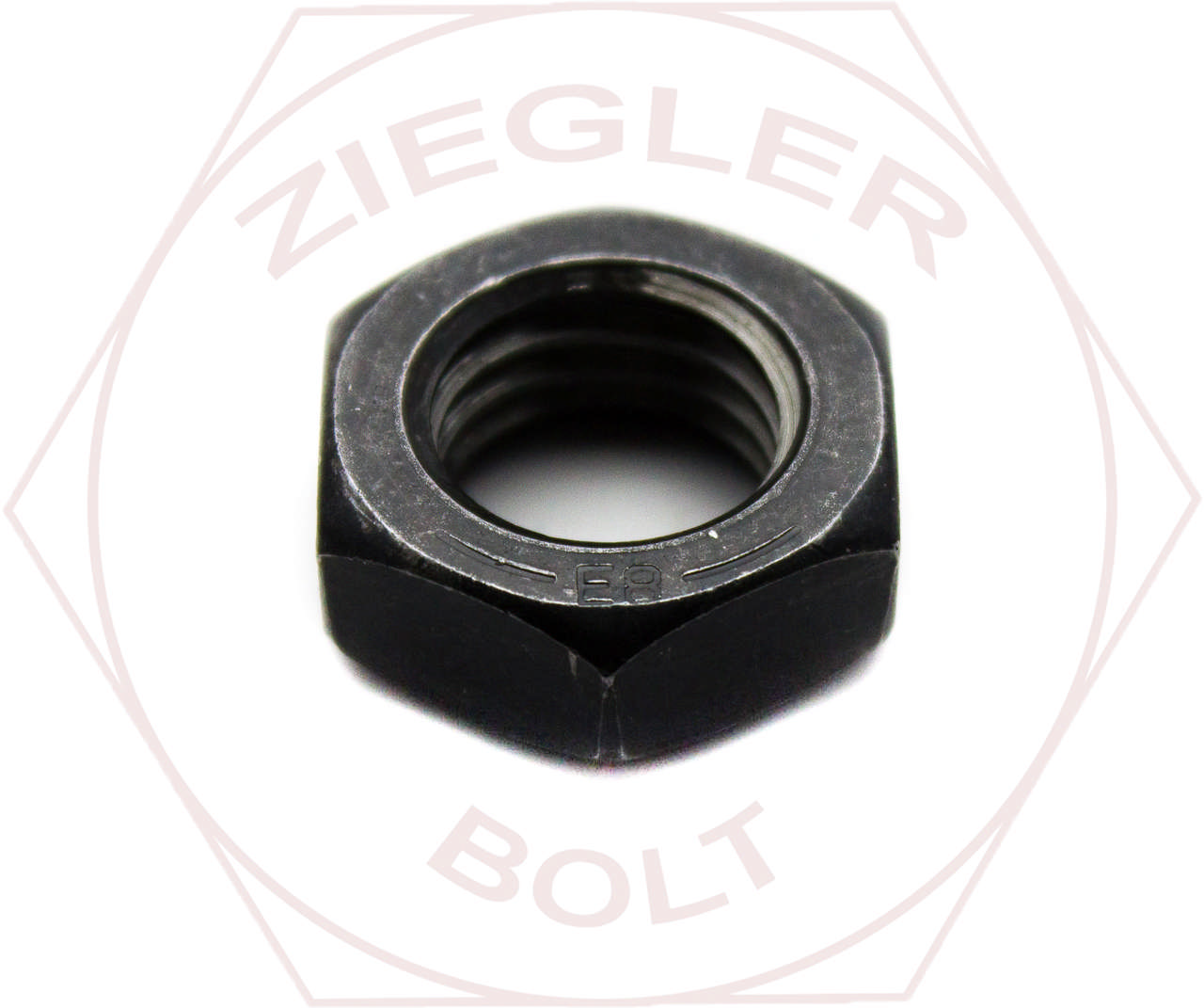 5/16-18 HEX FINISH JAM NUT GR 8 PLAIN