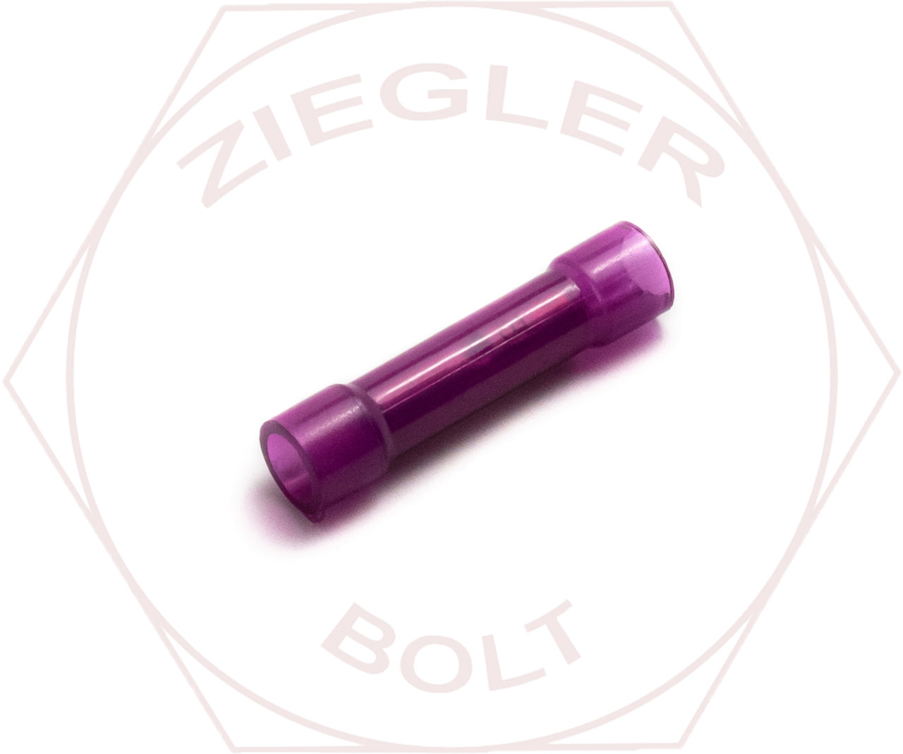  22-18 WIRE FLARED SEAM BUTT CONN NYLON