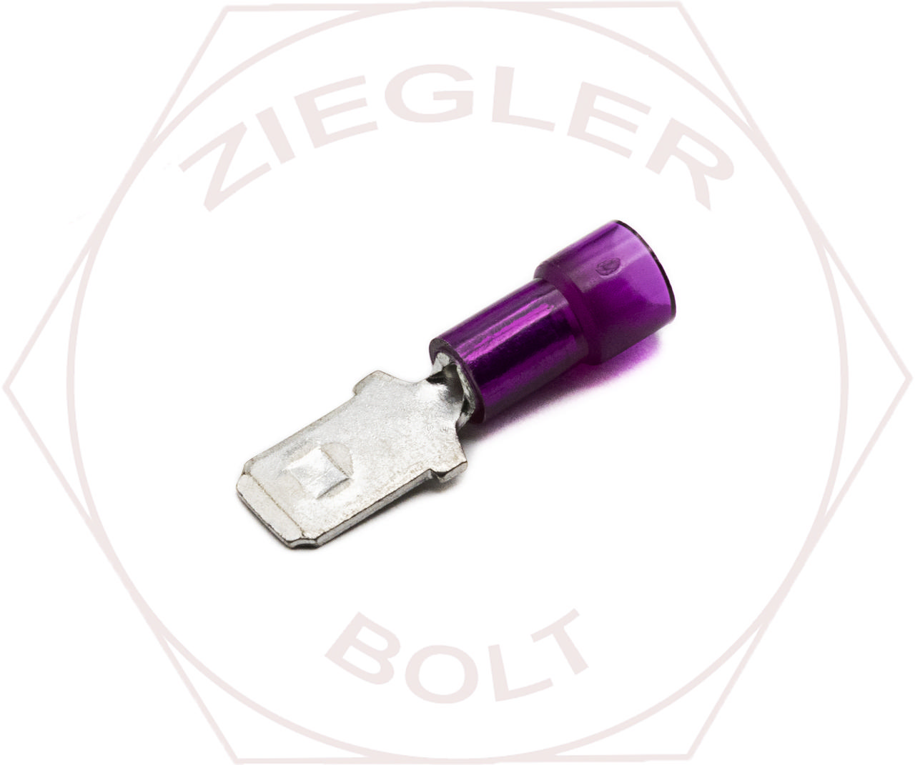  22-18 MALE DISCONNECT .250 X.032 ST NYLON