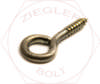1-3/16 OAL X 7/16 EYE X 3/16 WIRE SCREW EYES ZINC