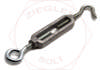 3/8 X 6 HOOK & EYE TURNBUCKLE STAINLESS STEEL
