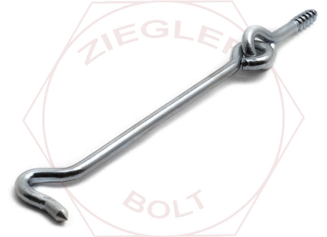 2-1/2 SAFETY GATE HOOK BRASS