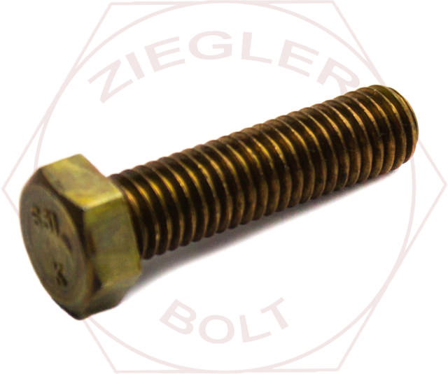 3/8-16 X 1/2 HEX CAP SCREW SILICON BRONZE