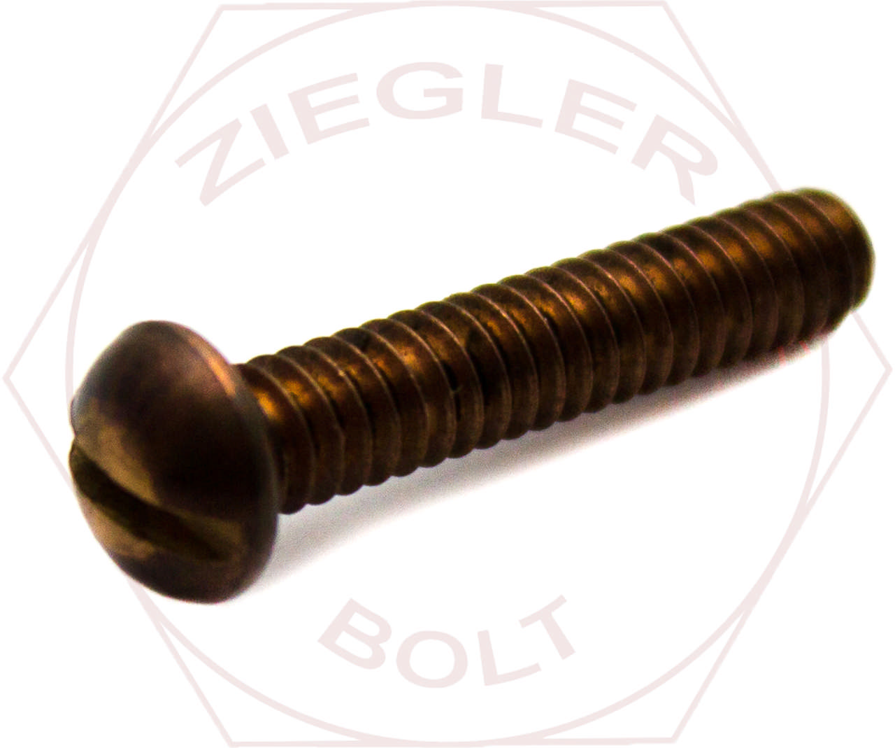 6-32 X 1 SLOT ROUND M/S SIL/BRNZ