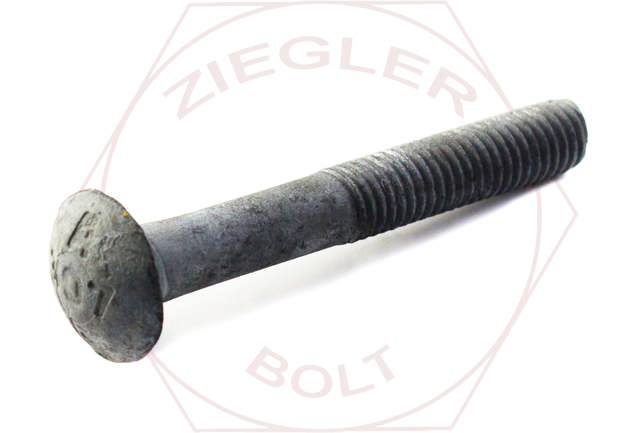 1/2-13 X 8 A307A CARRIAGE BOLT DOMESTIC HDG