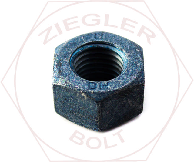 1-8 HEAVY HEX NUT DOMESTIC A563 DH HDG