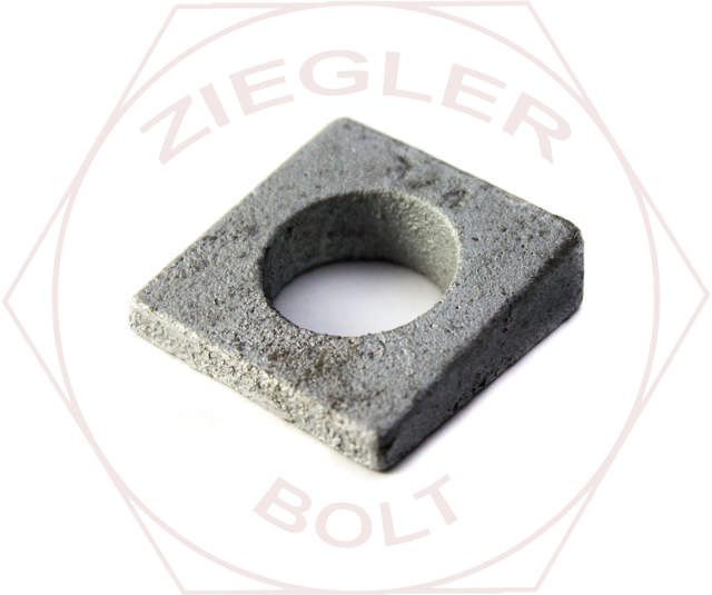 1/2 SQUARE BEVEL WASHER DOMESTIC MECH/GALV