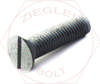 1-8 X 2 SLOT FLAT CAP SCREW HDG
