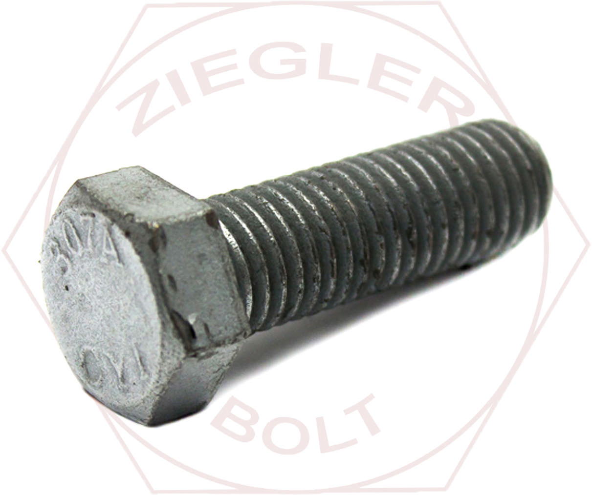 3/8-16 X 1-1/4 A307 HEX BOLT IMPORT MECH/GALV
