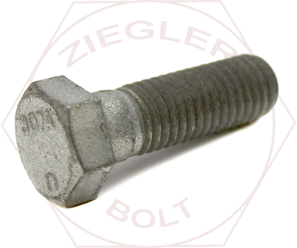 3/8-16 X 1-1/4 A307A HEX BOLT DOMESTIC MECH/GALV