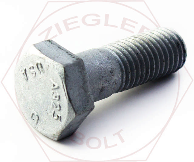 7/8-9 X 6 A325 HVY HEX STR BOLT MECH/GALV