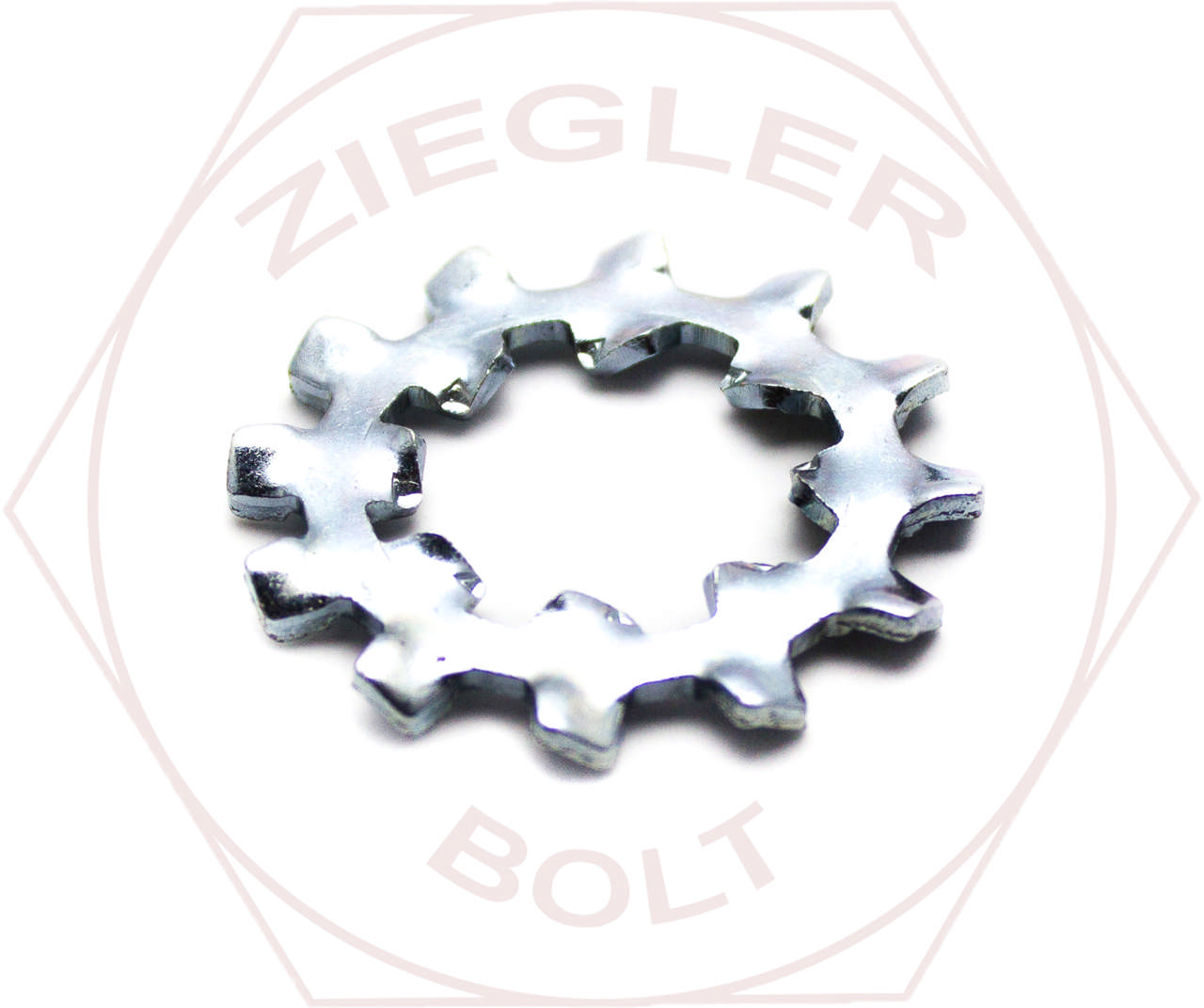 5/16 INTERNAL/EXTERNAL COMBO TOOTH L/W ZINC