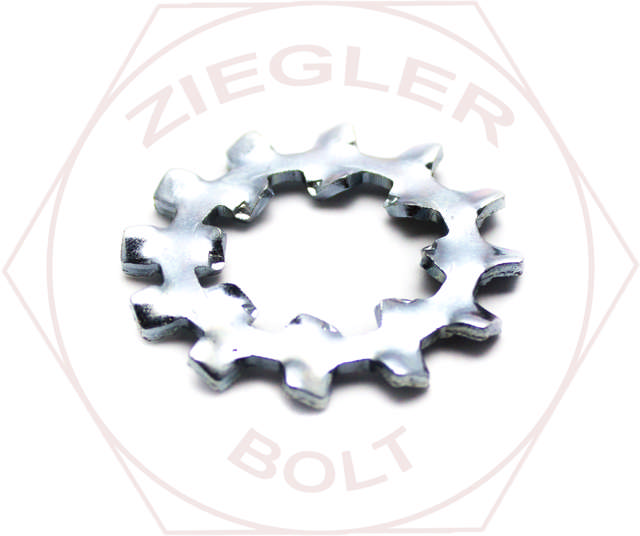 9/16 INTERNAL/EXTERNAL COMBO TOOTH L/W ZINC