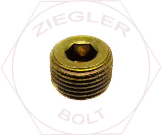 1/8 SOCKET PIPE PLUG 3/4-TAPER BRASS