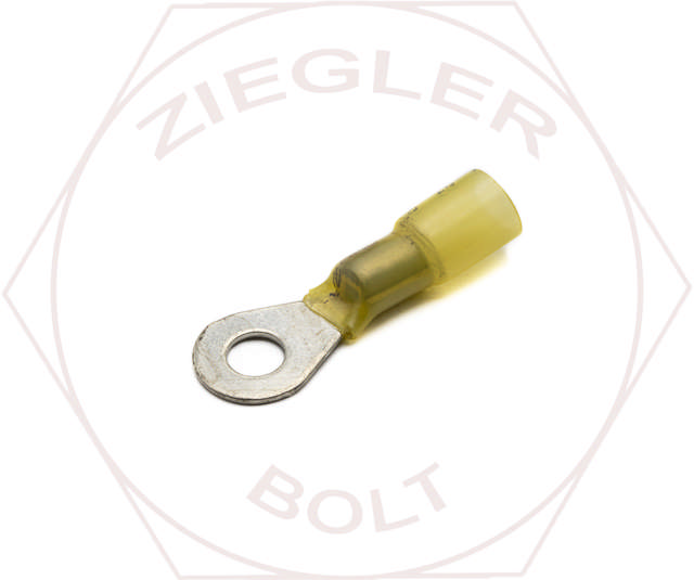  12-10 WIRE 1/4 STUD SOLDER & SEAL HS RING TERM