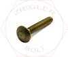 1/4-20 X 1-1/2 CARRIAGE BOLT BRASS