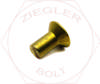 1/4 X 1 CTSK HD SOLID RIVET BRASS