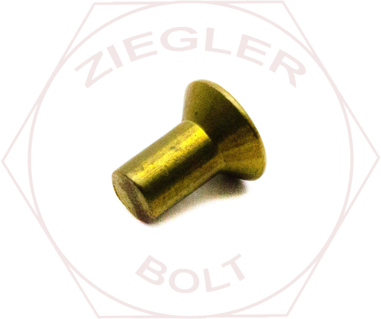 1/4 X 1 CTSK HD SOLID RIVET BRASS