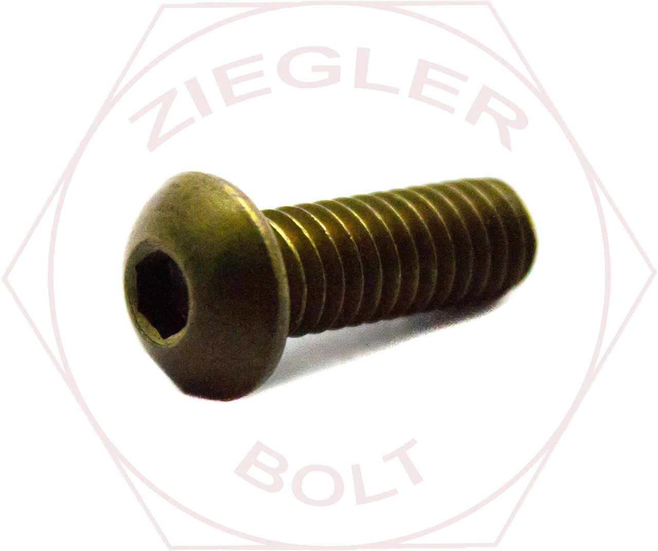 3/8-16 X 1 BUTTON SOCKET CAP SCREW BRASS