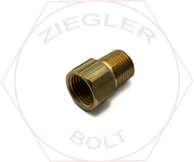 1/4T X 1/8P THREADED SLEEVE MALE CONNECTOR BRASS
