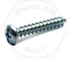 4-24 X 1/4 COMBINATION PAN TAPPING SCREW ZINC