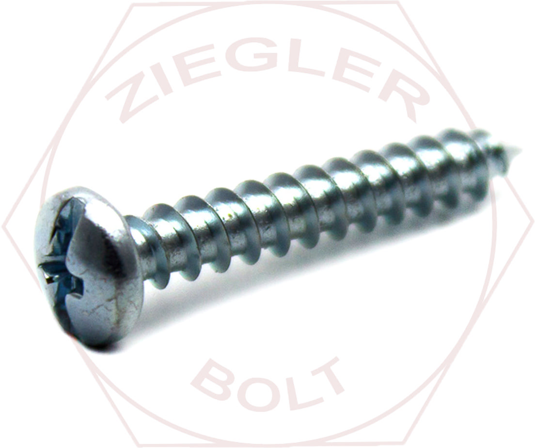 4-24 X 1/4 COMBINATION PAN TAPPING SCREW ZINC