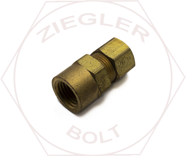 3/8 X 1/4 SELFALIGN FEMALE CONNECTOR BRASS