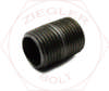 1/4 PIPE NIPPLE BLK IRON CLOSE DOMESTIC