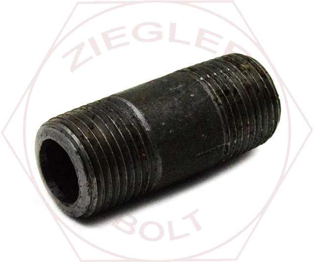 3/4 X 4-1/2 PIPE NIPPLE BLK IRON SCH 80 XH