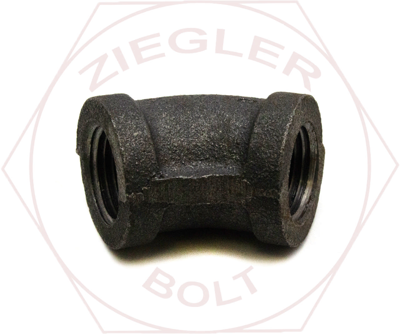 1/4 PIPE ELBOW BLK IRON 45° DOMESTIC