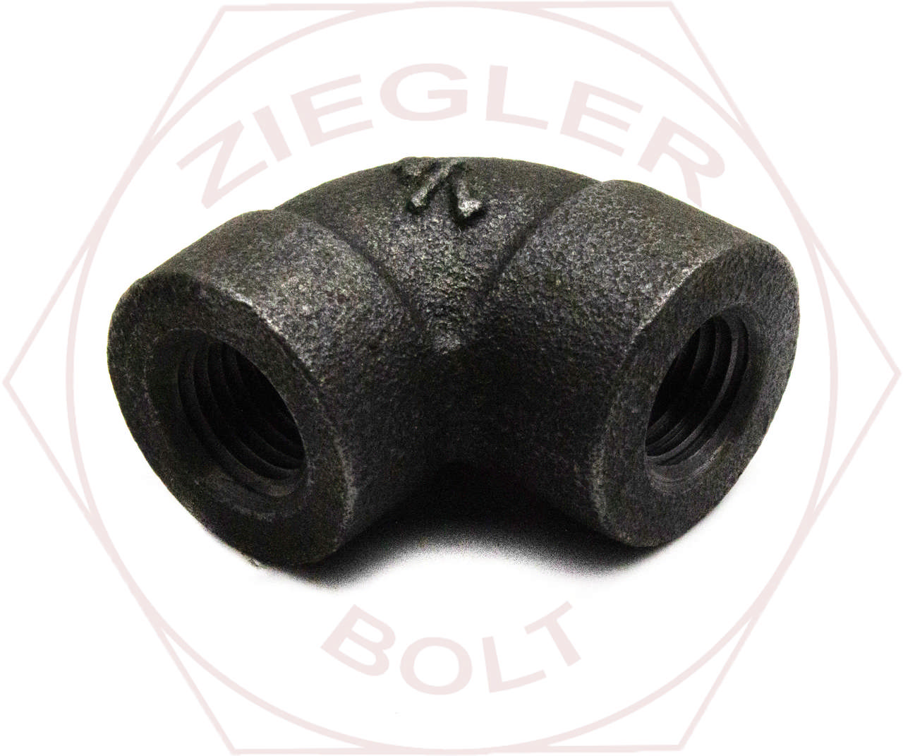 1/4 PIPE ELBOW BLK IRON SCH 80 90°