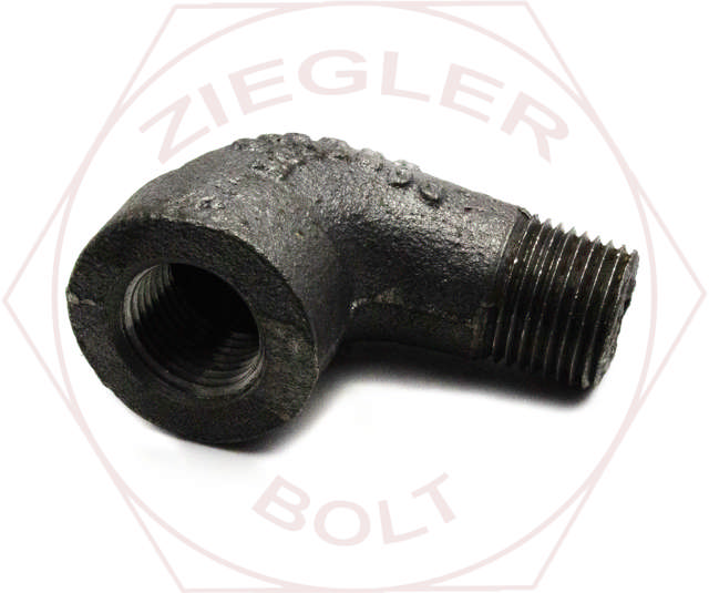 1/2 90° STREET ELBOW SCH. 80 BLK
