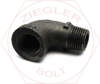 1/4 STREET ELBOW BLK IRON 90° DOMESTIC