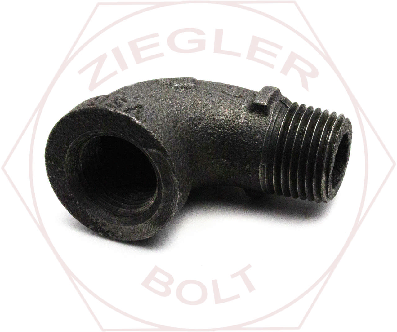 1/4 STREET ELBOW BLK IRON 90° DOMESTIC