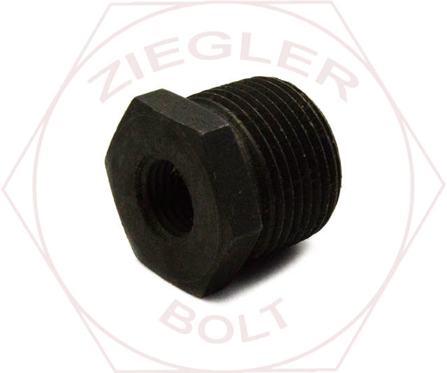 3/4 X 3/8 SCH. 80 PIPE REDUCING HEX BUSHINGS BLACK