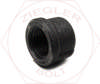 1/4 STEEL HEX PIPE CAP BLK DOMESTIC
