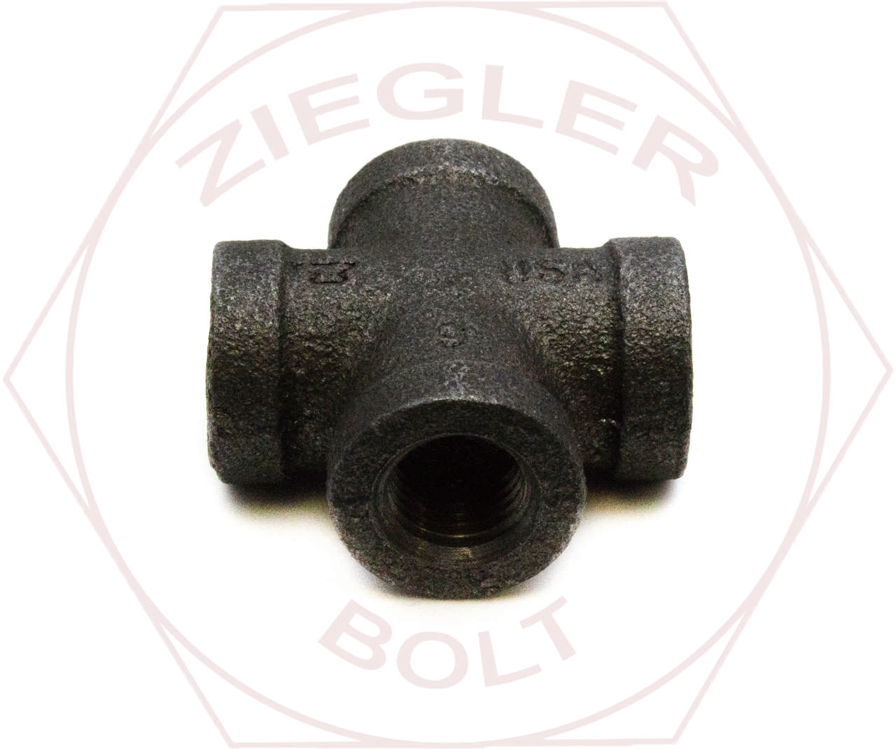 1/4  MAL. CROSS BLK. IRON